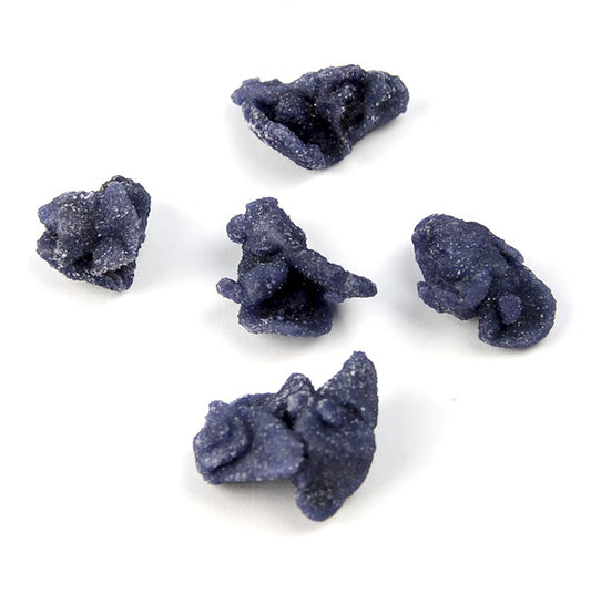 Echte Veilchen-Blütenblätter, blau-violett, kandiert, ca 2cm, essbar, Candiflor, 1 kg - Leckere kandierte Veilchenblütenblätter in leuchtendem Blau-Violett, essbar, 2cm groß, von Candiflor, 1 kg-Packung