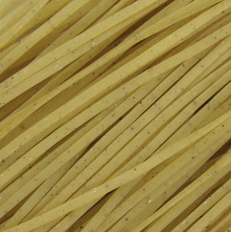 Morelli 1860 Linguine with Lemon, Pepper, and Wheat Germ, 250 g, packaged Italian pasta