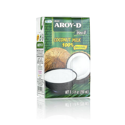 Aroy-D 250 ml Kokosmilch, reichhaltige, cremige Kokosnussmilch aus Thailand