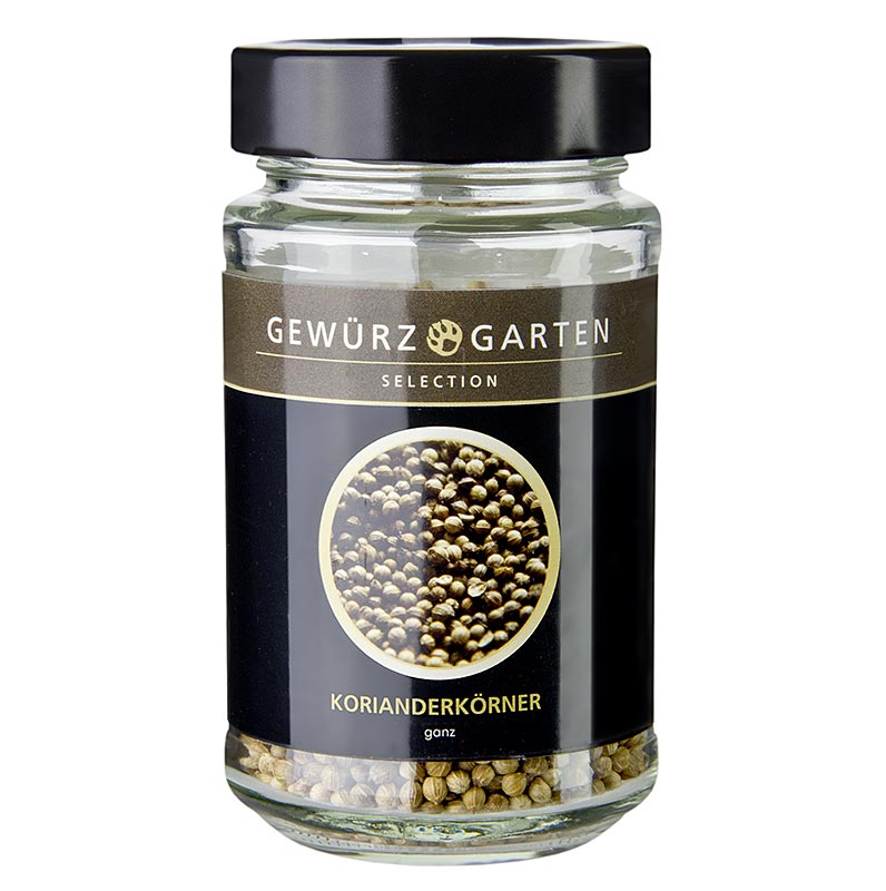 Aromatic and flavorful whole coriander seeds in a 60 g package by Gewürzgarten