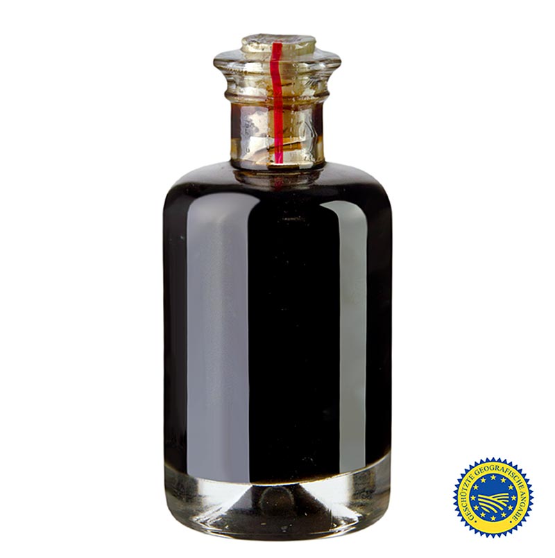 Gewürzgarten Aceto Balsamico di Modena ggA, Schmuckflasche, 100 ml – hochwertiger italienischer Balsamessig in einer dekorativen Flasche, perfekt für die feine Küche und als Geschenk