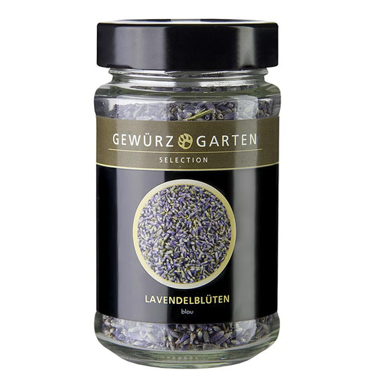 Dried 25g lavender blossoms from Gewürzgarten, perfect for culinary use