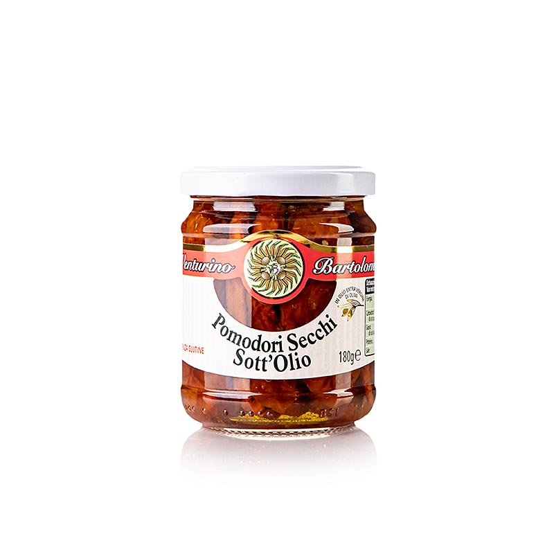 Getrocknete Tomaten in extra nativem Olivenöl by Venturino, 180g, perfect for adding rich, savory flavor to your favorite dishes