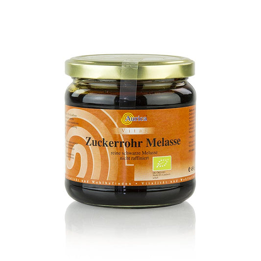 German

Bio-Melasse aus Zuckerrohr, ideal zum Süßen, Backen und als Brotaufstrich, 450 g