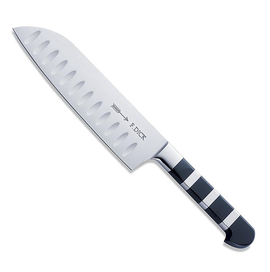 High-quality 18cm Santoku knife with kullenschliff from the Serie 1905 by DICK