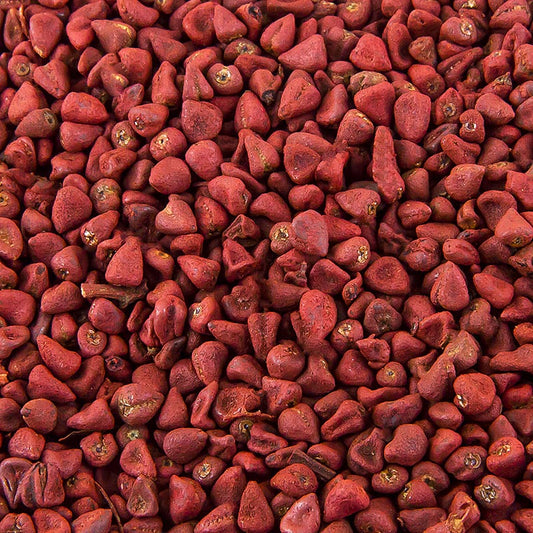 Organic and pure 1 kg of Annatto seeds from the Orleanstrauch plant