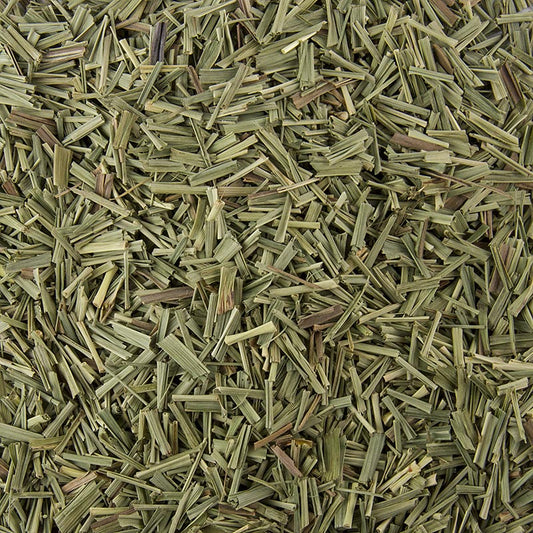 A 1kg package of dried and cut lemongrass, a popular ingredient in Asian cuisine