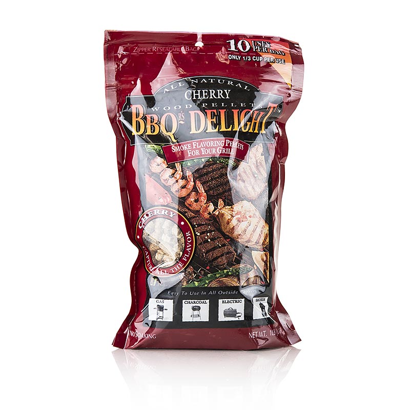 Grill BBQ - Räucherpellets aus Kirschholz, 450 g