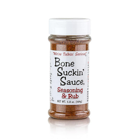 Bone Suckin´ Regular Seasoning & Rub´, BBQ Gewürzzubereitung, Ford´s Food, 164 g - A versatile and flavorful seasoning blend for grilling and cooking