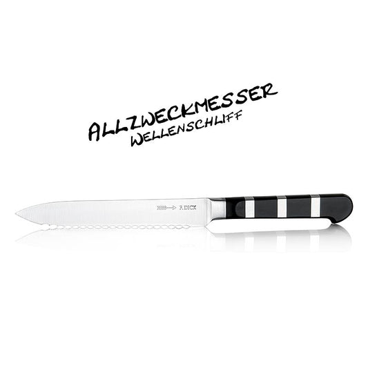 High-quality 13cm DICK Serie 1905 Allzweckmesser mit Wellenschliff product image