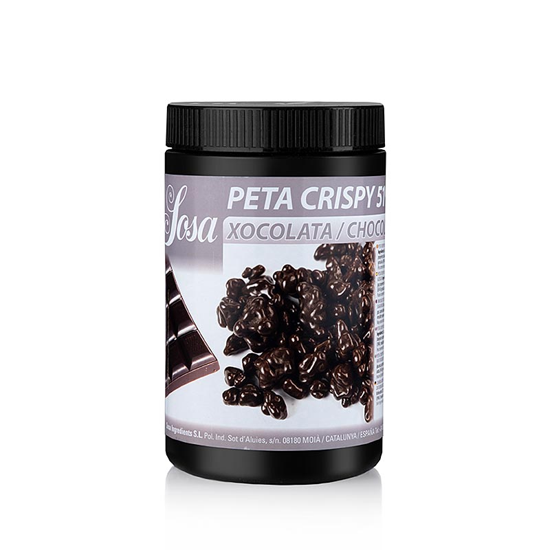 Peta Crispy (Knallbrause) mit Zartbitter Schoko-Ummantelung, Wetproof, 900 g: Leckere, knusprige Süßigkeit in wasserfester Verpackung