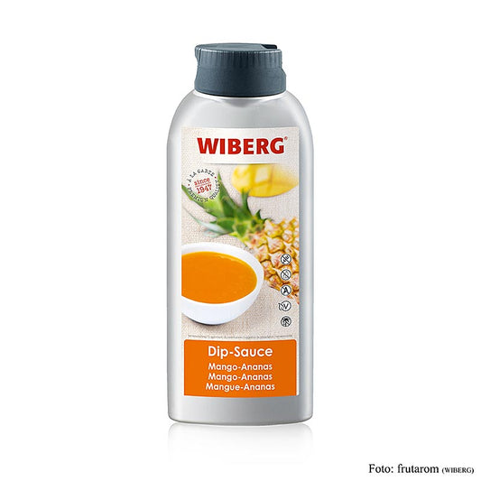 WIBERG Dip-Sauce Mango Ananas, mit Curry und Ingwer, 700 ml - leckere fruchtige Sauce für das perfekte Geschmackserlebnis