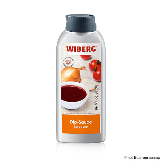 Große Flasche WIBERG Dip-Sauce Barbecue, Tomaten mit süßer Schärfe, 695 ml