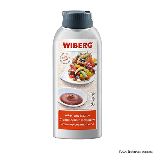 Wiberg Würzcreme mexikanischer Art, zum Marinieren & Verfeinern (Squeeze Flasche), 660 g - hochwertige würzige Creme für die mexikanische Küche, ideal zum Marinieren und Verfeinern von Gerichten