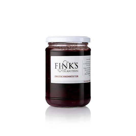 Delicious 400 g Zwetschkenröster, a sweet plum compote perfect for breakfast