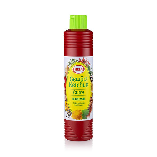 HELA Curry Gewürzketchup Delikat, 800 ml - A delicious and versatile condiment perfect for adding a unique flavor to your favorite dishes