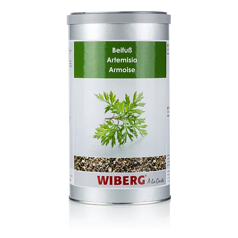 Alt text: Getrockneter Wiberg Beifuß, 150 g Verpackung, hochwertiges Küchengewürz für aromatische Gerichte