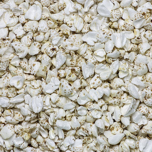 Organic 1 kg bag of puffed buckwheat, a healthy and nutritious product