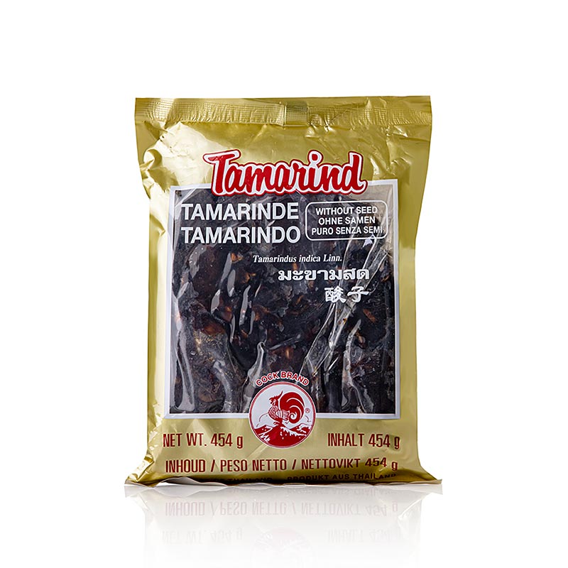 454 g block of seedless tamarind, perfect for cooking and baking (English)