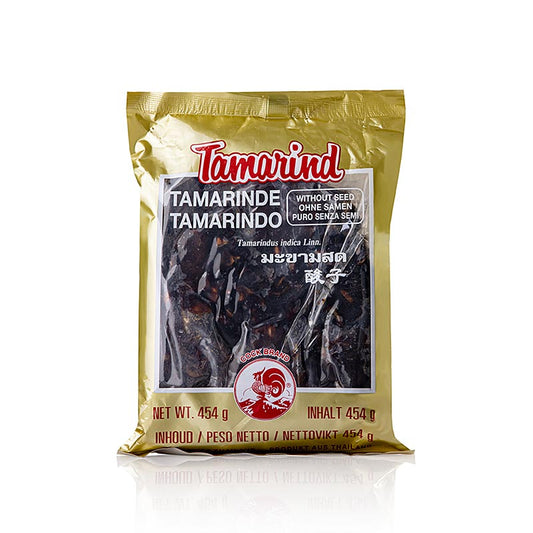 454 g block of seedless tamarind, perfect for cooking and baking (English)