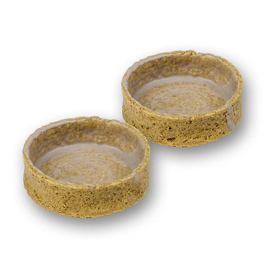 Gourmet dessert tartelettes made from graham crackers, coated with a diameter of 55mm and a height of 17mm, weighing 1 kg, and containing 100 pieces