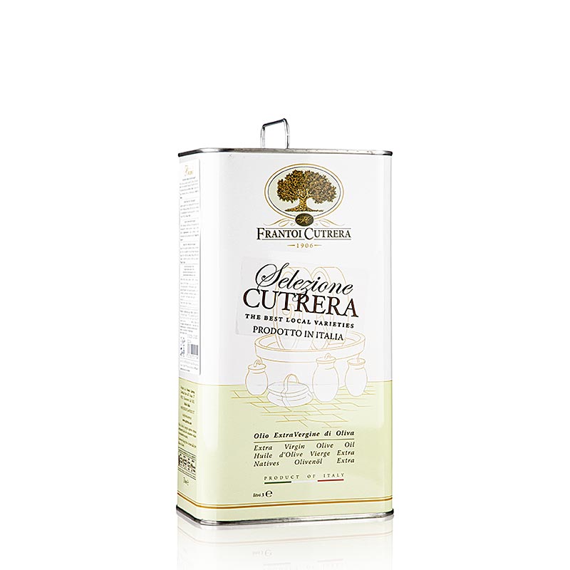 Natives Olivenöl Extra, Frantoi Cutrera "Selezione Cutrera", intensiv, 3 l