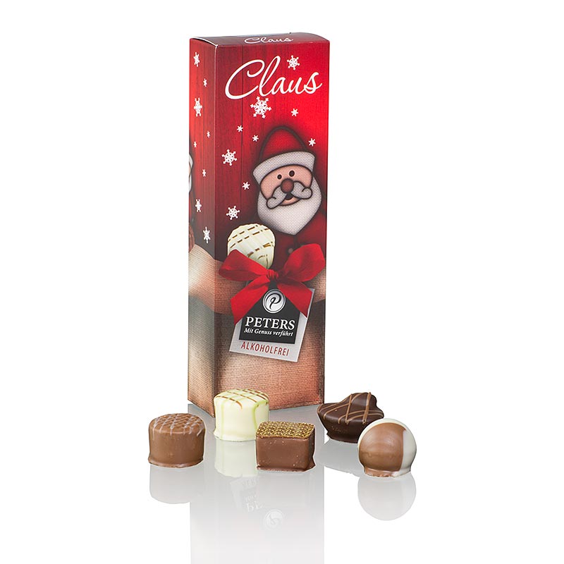 Weihnachts Pralinen - Claus - 60 g, 5 St - alkoholfrei by Peters, perfect for the holiday season