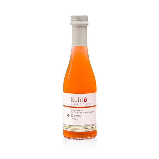 ESSENCE Bergapfelsaft + Karotte, 200 ml - a refreshing and nutritious juice blend in a convenient 200 ml size bottle