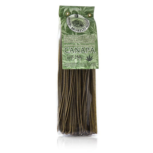 Morelli 1860 Linguine, Canapa, mit Hanfmehl, 250 g - organic hemp flour pasta in 250 gram package