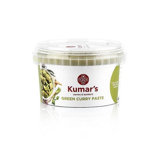 Kumar´s green curry, Currypaste thailändischer Art, 500 g - authentische thailändische Currypaste in grüner Farbe, perfekt für die Zubereitung von köstlichem grünen Currygericht