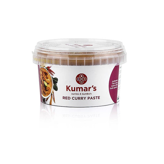 Kumar's red curry, Currypaste thailändischer Art, 500 g, a traditional Thai curry paste with authentic flavors and 500 grams of product (English)