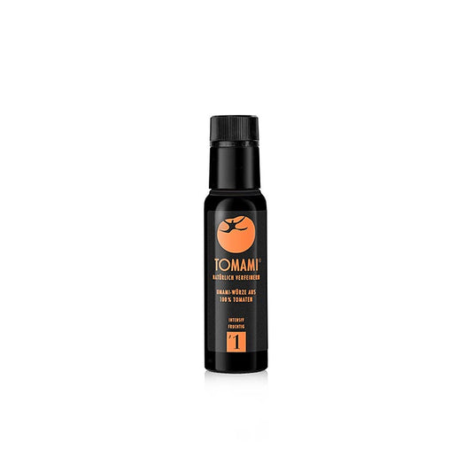 Tomami Umami ®, #1 Tomatenkonzentrat, intensiv fruchtig, 90 ml - Produktbild für die umami-reiche Tomatenkonzentratsoße, perfekt für intensiven Geschmack in Gerichten