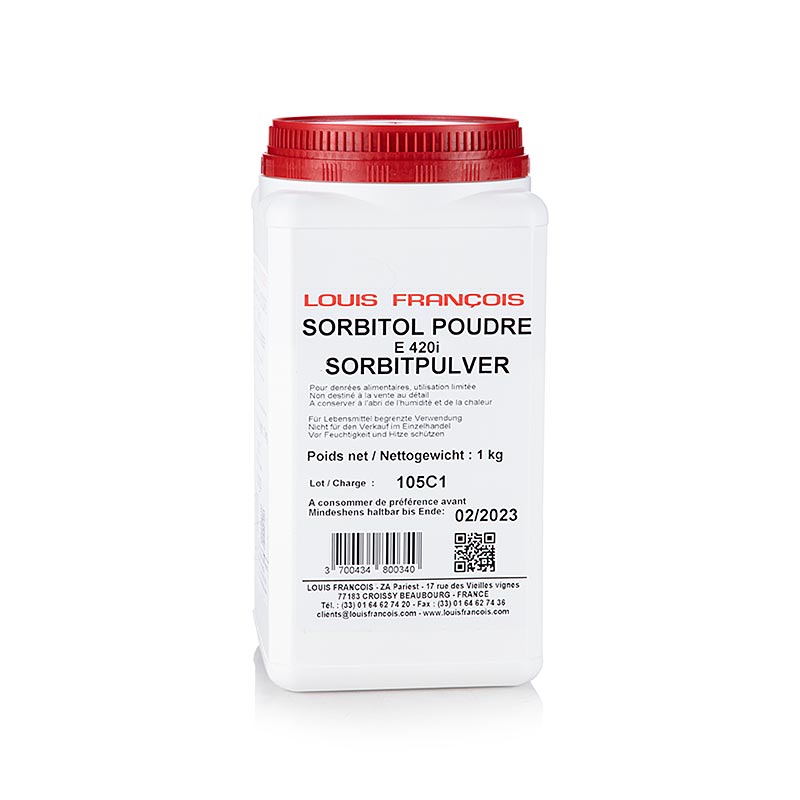 Sorbitol Pulver, Louis Francois, 1 kg