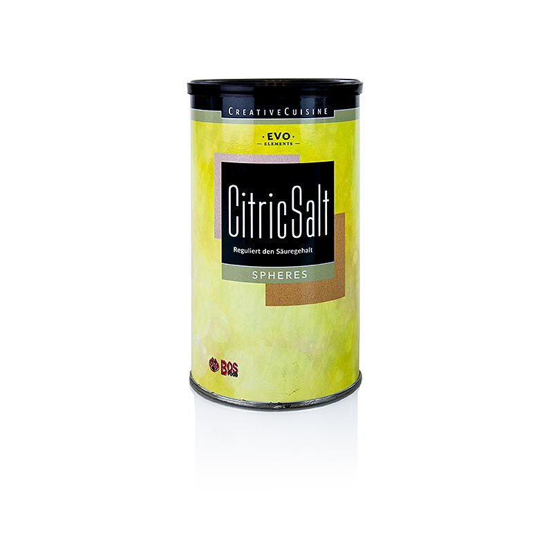 Kreative Küche CitricSalt, Spherifikation, 600 g - Salz für die molekulare Gastronomie und Speisegelierung