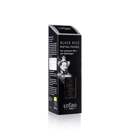 Organic 300g pack of Lotao Royal Pearl Black Italian Rice