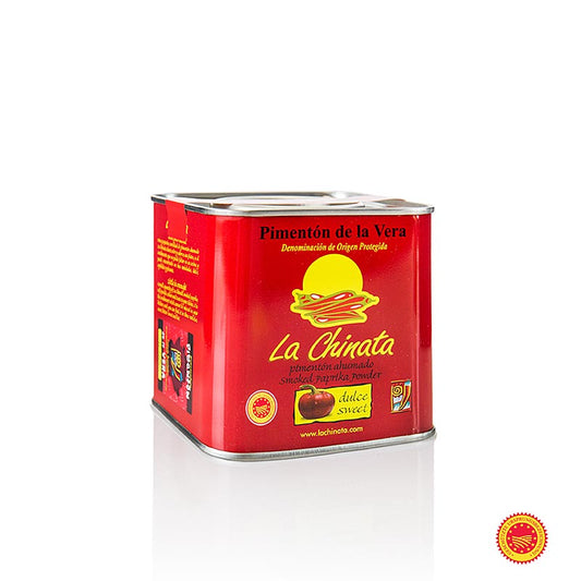 Premium 160g sweet, smoked Paprikapulver from Pimenton de la Vera DOP/gU by la Chinata