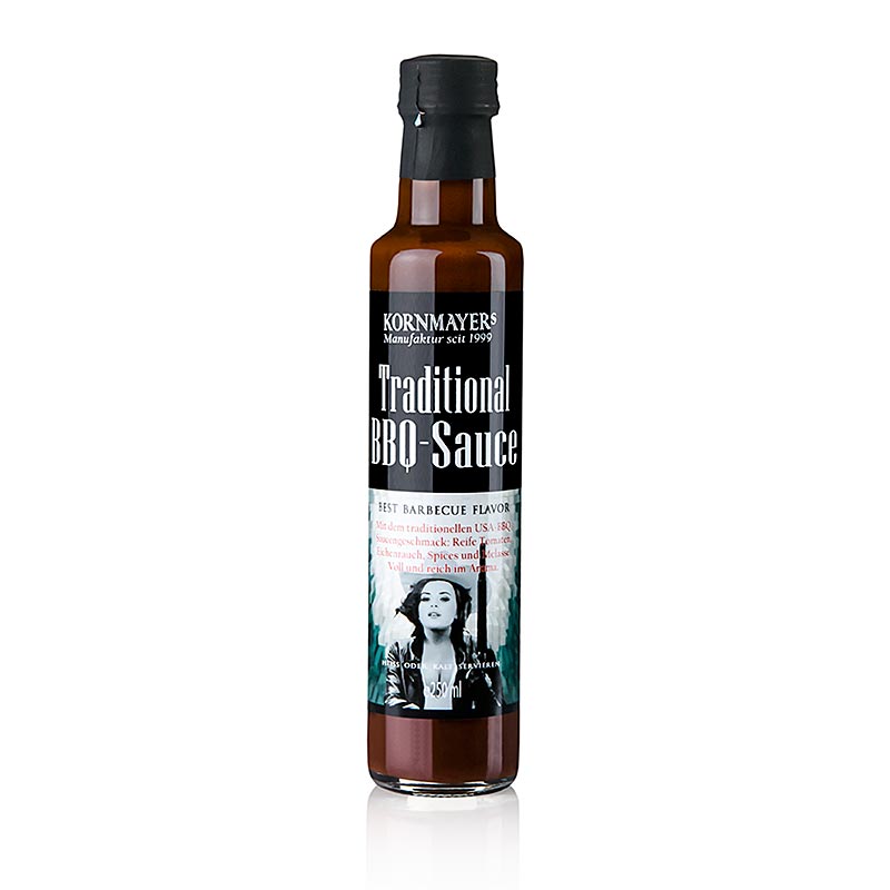 German

Alt-Text: Kornmayer - Traditionelle BBQ-Sauce, Grillsauce, 250 ml, perfekt für Grillabende