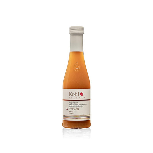 ESSENCE Bergapfelsaft + Pfirsich, 200 ml: Delicious and refreshing fruit juice blend with natural flavors