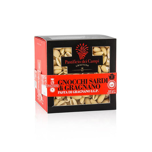 Gnocchi Sardi von Pastificio dei Campi, 500 g, Pasta di Gragnano, IGP/gU, authentische italienische Pasta