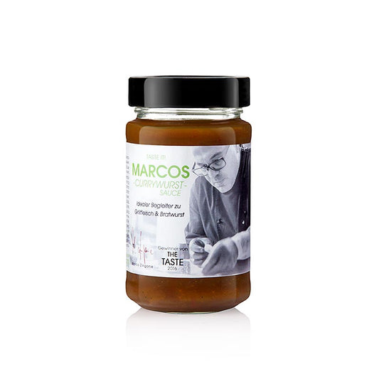 English

Alt text: A 225 ml bottle of Marco Zingone's Curry Sauce, a flavorful and aromatic condiment perfect for adding a touch of spice to your favorite dishes