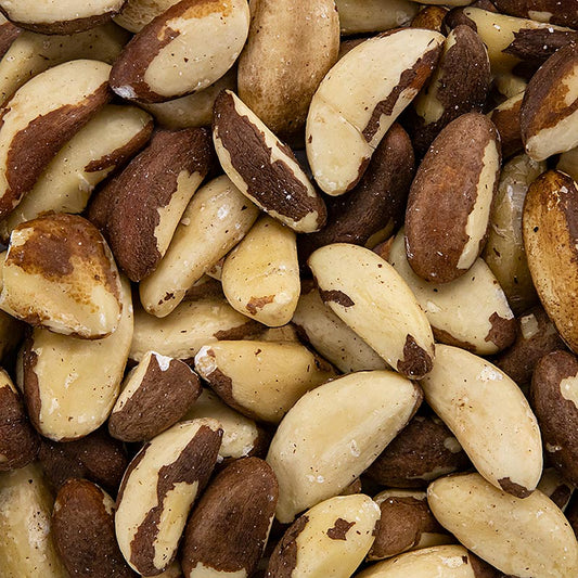 Organic 200 g pack of Paranusskerne (Brazil nuts) with skin, rich in nutrients and antioxidants