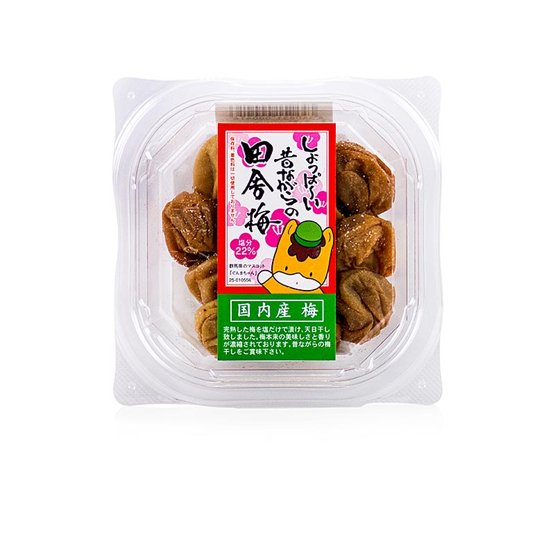 120g of salty Japanese Inakaume Umeboshi plums, perfect for traditional cuisine