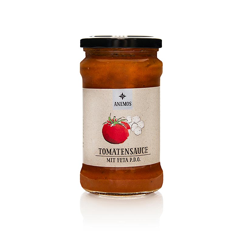 German

SEO-freundliches Bild von ANEMOS Tomaten-Feta Pastasauce, 280 g - köstliche Sauce