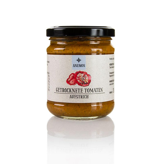 ANEMOS getrocknete Tomaten Tapenade, 200 g - leckere, sonnengetrocknete Tomatenpaste für vielseitigen Genuss (German)