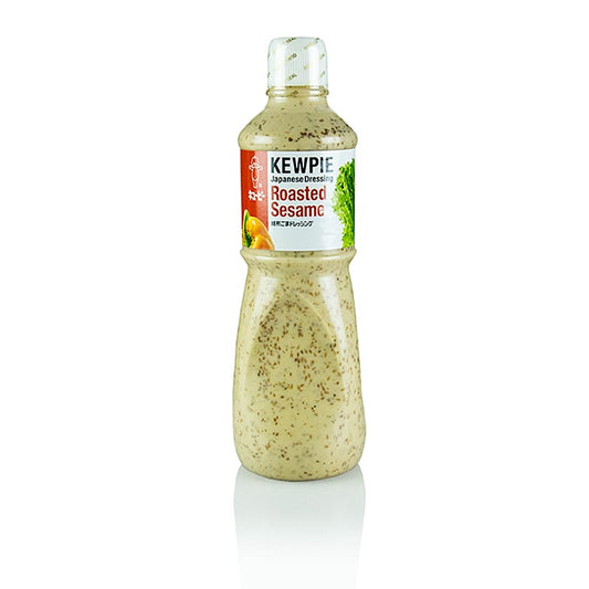 Japanese Kewpie Sesam Dressing, ideal für Salate, Gemüse, Nudeln und Fleisch, 1 Liter Flasche (German)