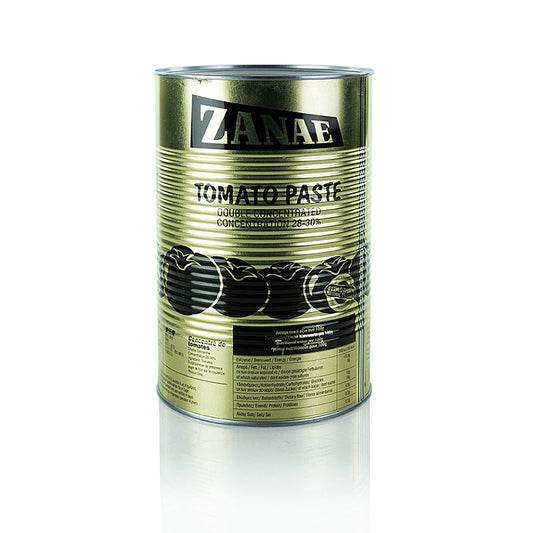 Alt text: Zanae 455 kg double concentrated tomato paste, ideal for cooking and easy storage