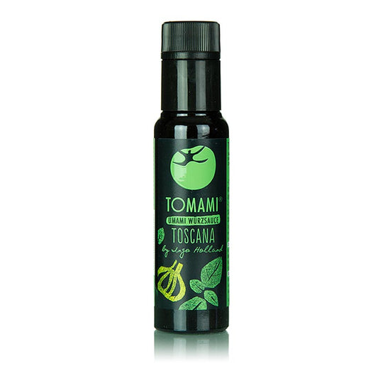 German

Alt-Text: Tomami ® Umami Würzsauce - Toscana von Ingo Holland, 90 ml, verleiht Gerichten einen intensiven, aromatischen Geschmack