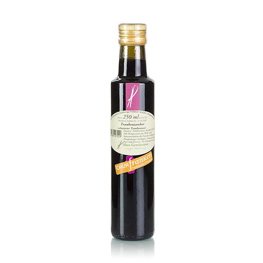 Churfranken Traubenzauber, Traubenmostreduktion, Altes Gewürzamt, 250 ml - A 250 ml bottle of grape must reduction from Altes Gewürzamt