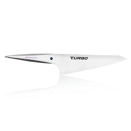 Chroma Turbo Katano Messer mit KA-SIX Schneide, 18,5cm, 1 St - Professionelles 18,5cm langes Küchenmesser mit einzigartiger KA-SIX Schneide