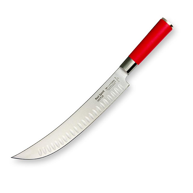 Professionelles Serie Red Spirit Zerlegemesser HEKTOR mit Kullenschliff, 26cm von DICK